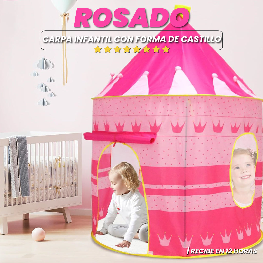 Carpa infantil con forma de castillo - Fantasy Castle™