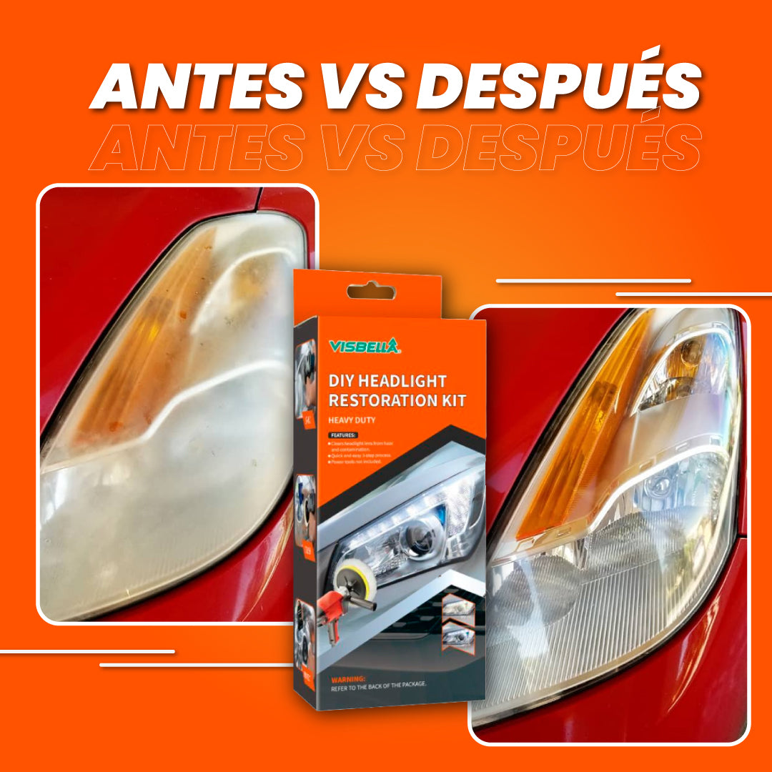 Kit restaurador de faros - Shield Restore™
