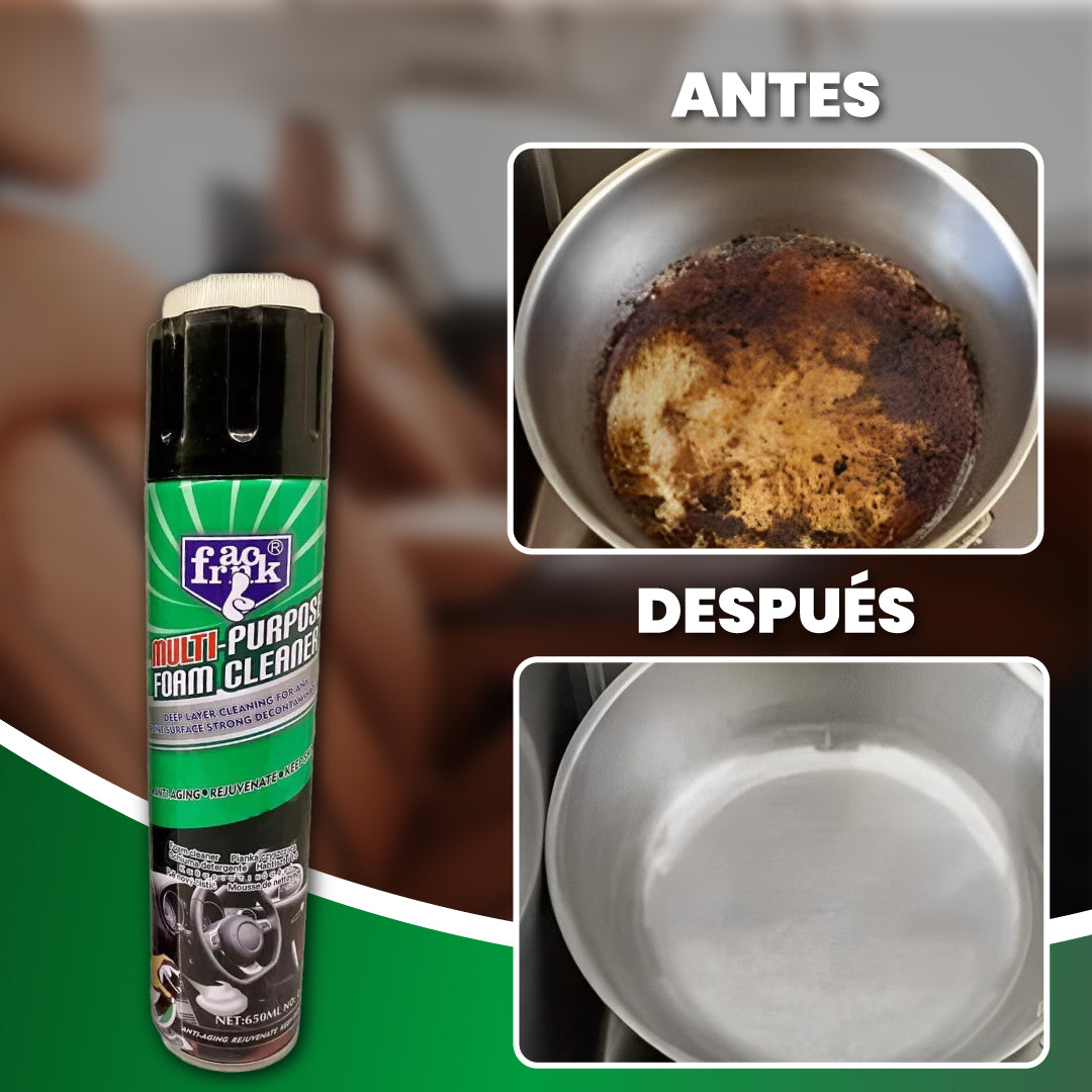 Espuma multiusos para limpieza profunda - Pro Action™