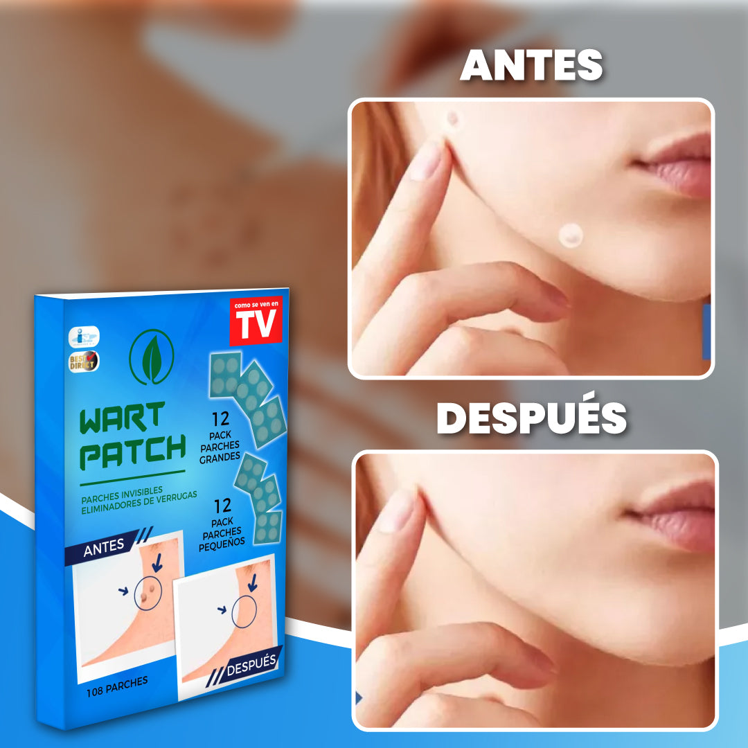 Set de 108 Parches invisibles para eliminar imperfecciones - Wart Patches™