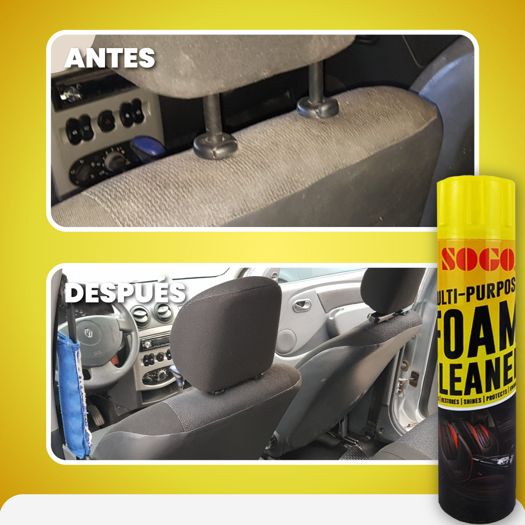 Aerosol limpiador para vehiculos - QuickClean™