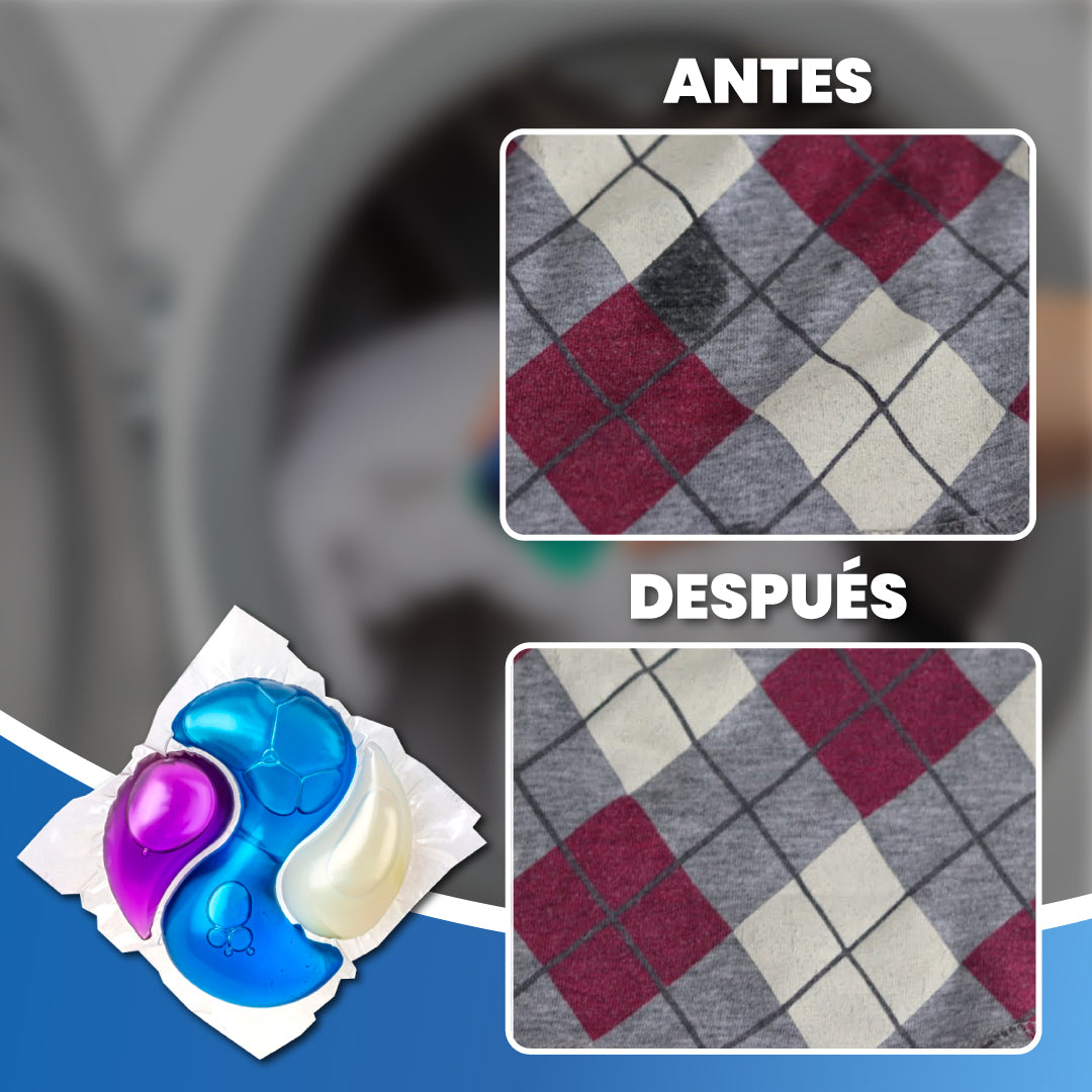 Cápsulas de detergente quitamanchas - PowerWash™