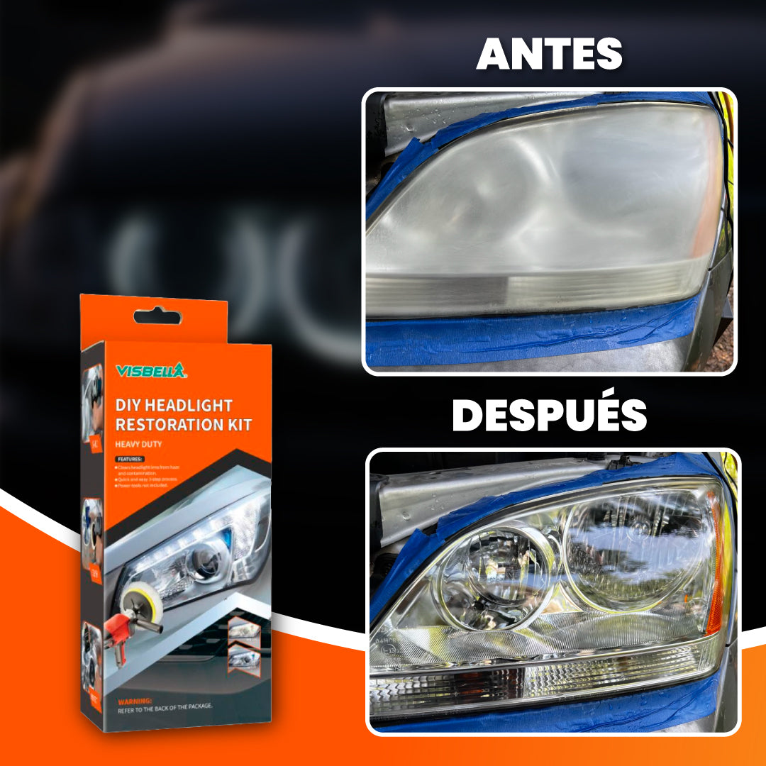Kit restaurador de faros - Shield Restore™
