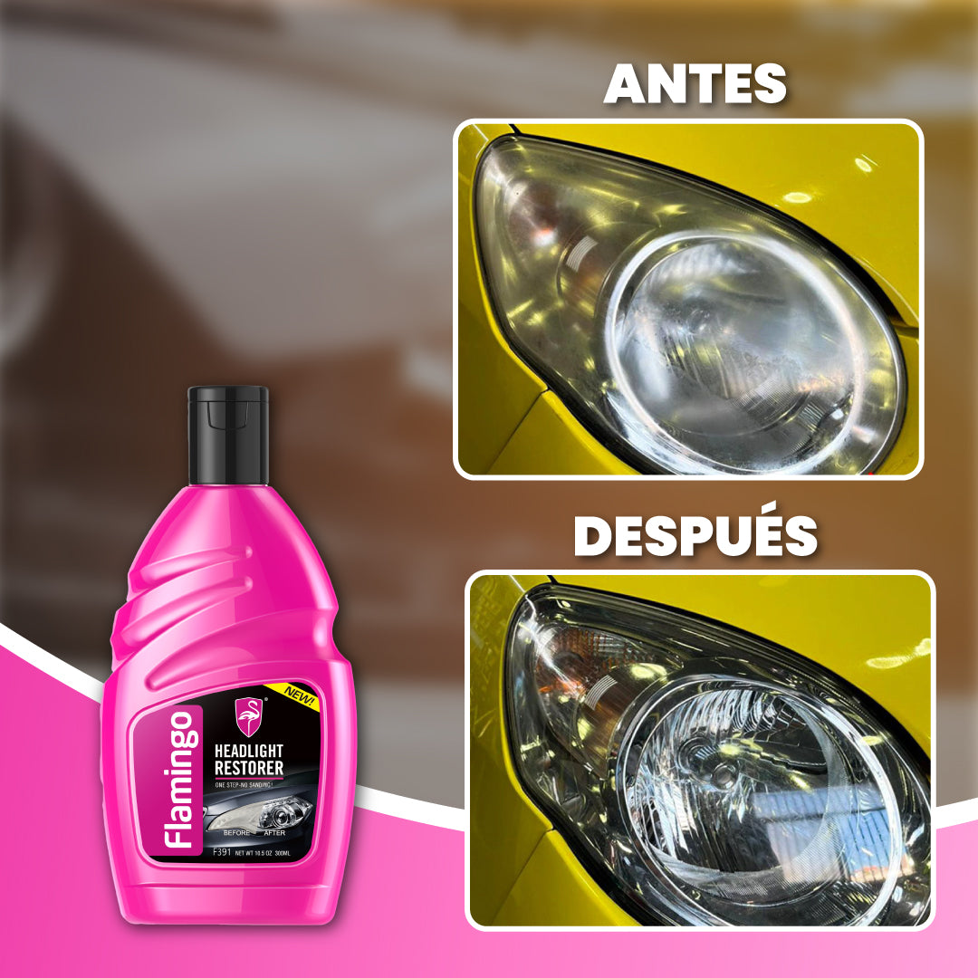Renovador de luces y faros automotrices - Crystal View™