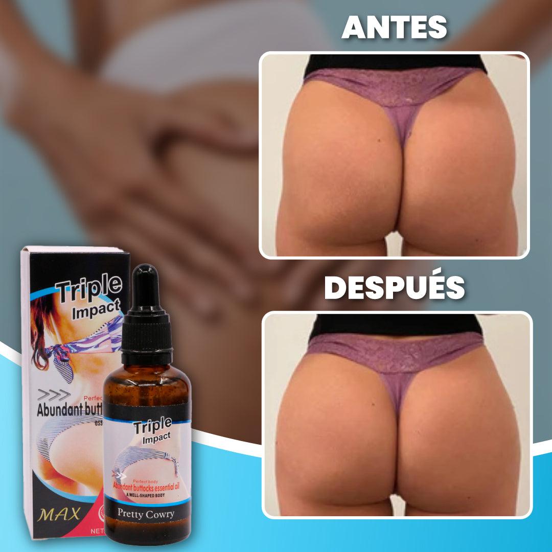 Aceite para levantar glúteos + 1 Crema reafirmante de senos GRATIS - Slim Glow™