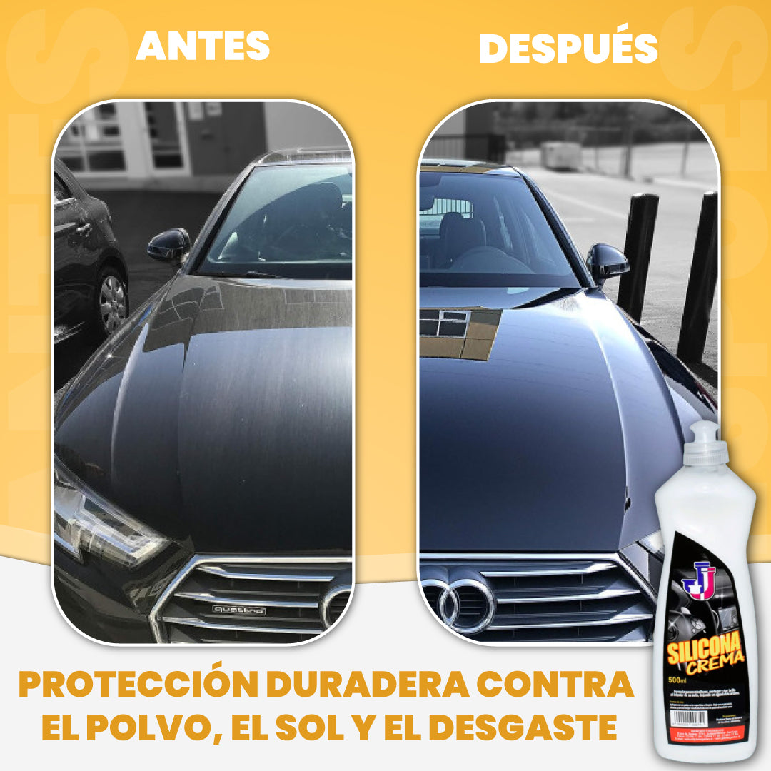 Silicona protectora para autos + Esponja expandible GRATIS - Dash Cream™