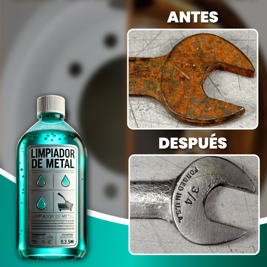 Limpiador de óxido para acero y metal - Iron Clean™