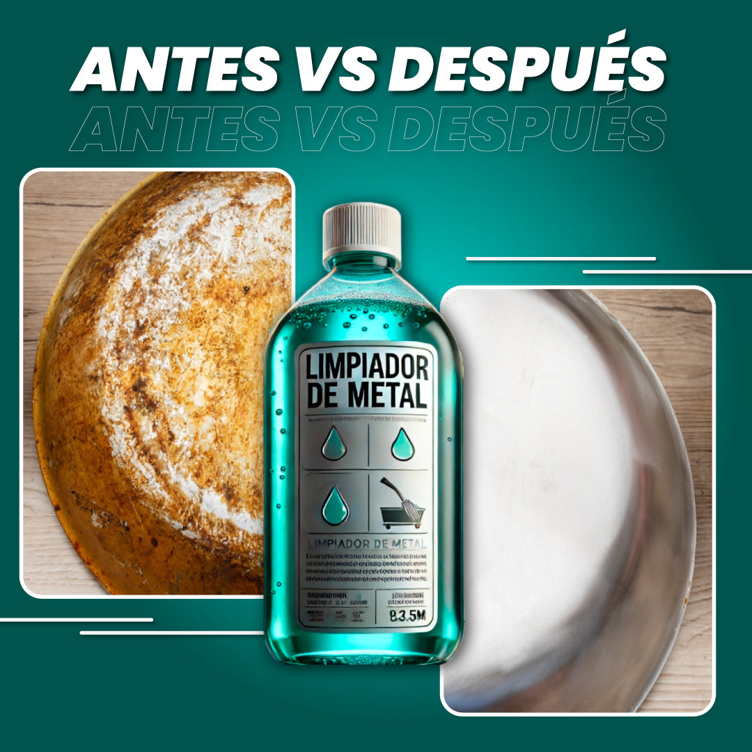 Limpiador de óxido para acero y metal - Iron Clean™