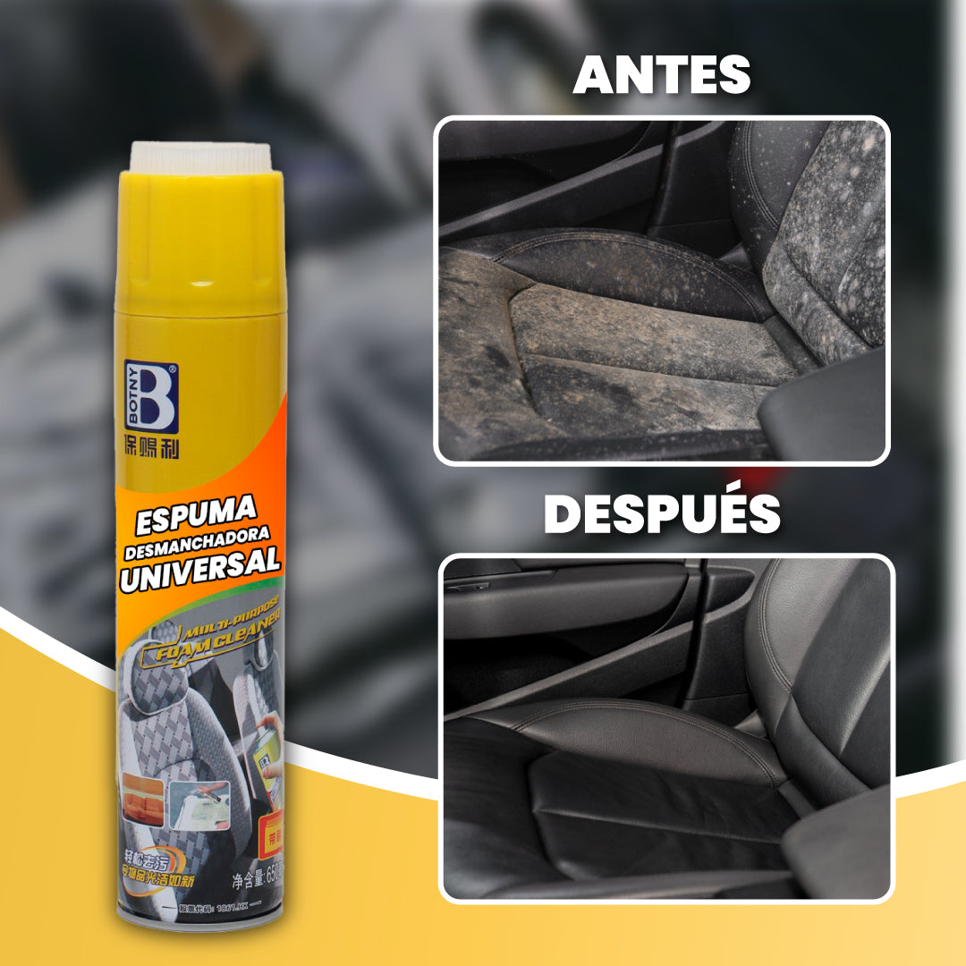 Espuma desmanchadora universal + 1 Paños ultra absorbentes GRATIS - Ultra Foam™