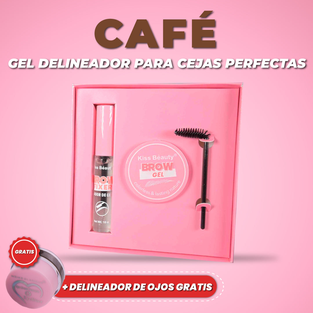 Gel delineador para cejas perfectas + Delineador de ojos GRATIS - Duo Brow™