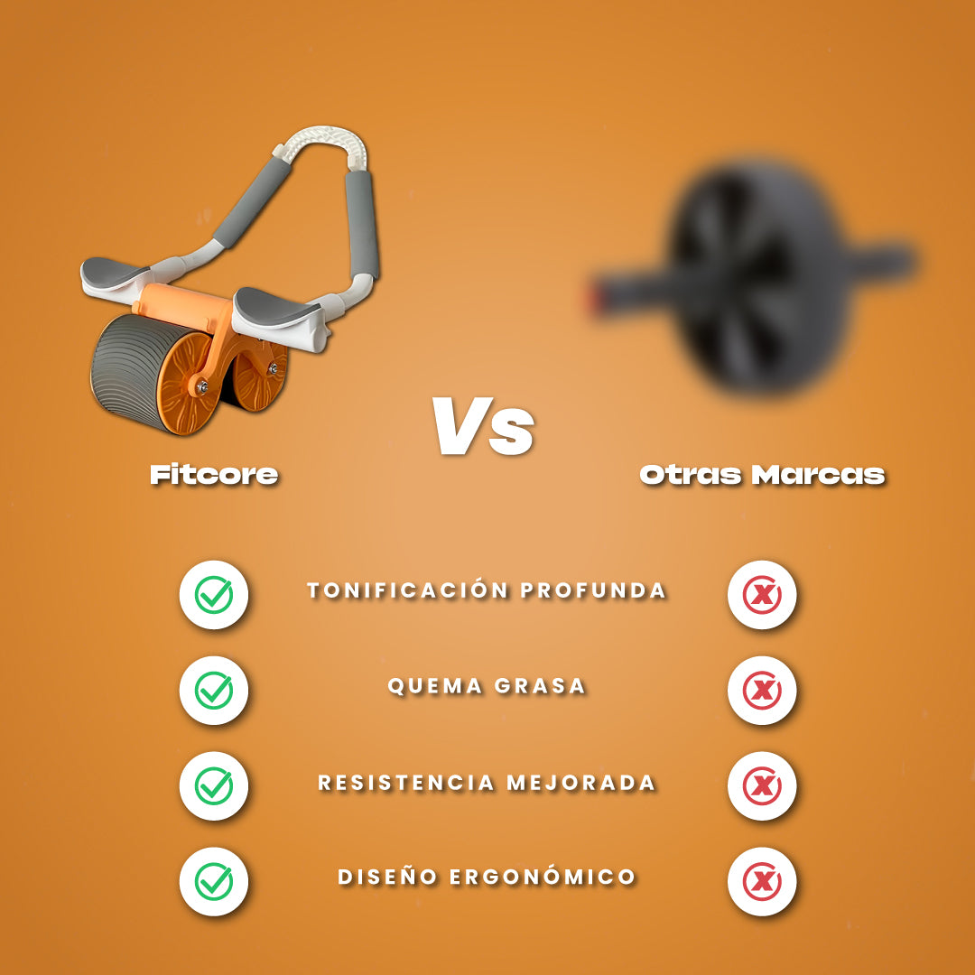 Rueda abdominal ultra adelgazante - Fitcore™