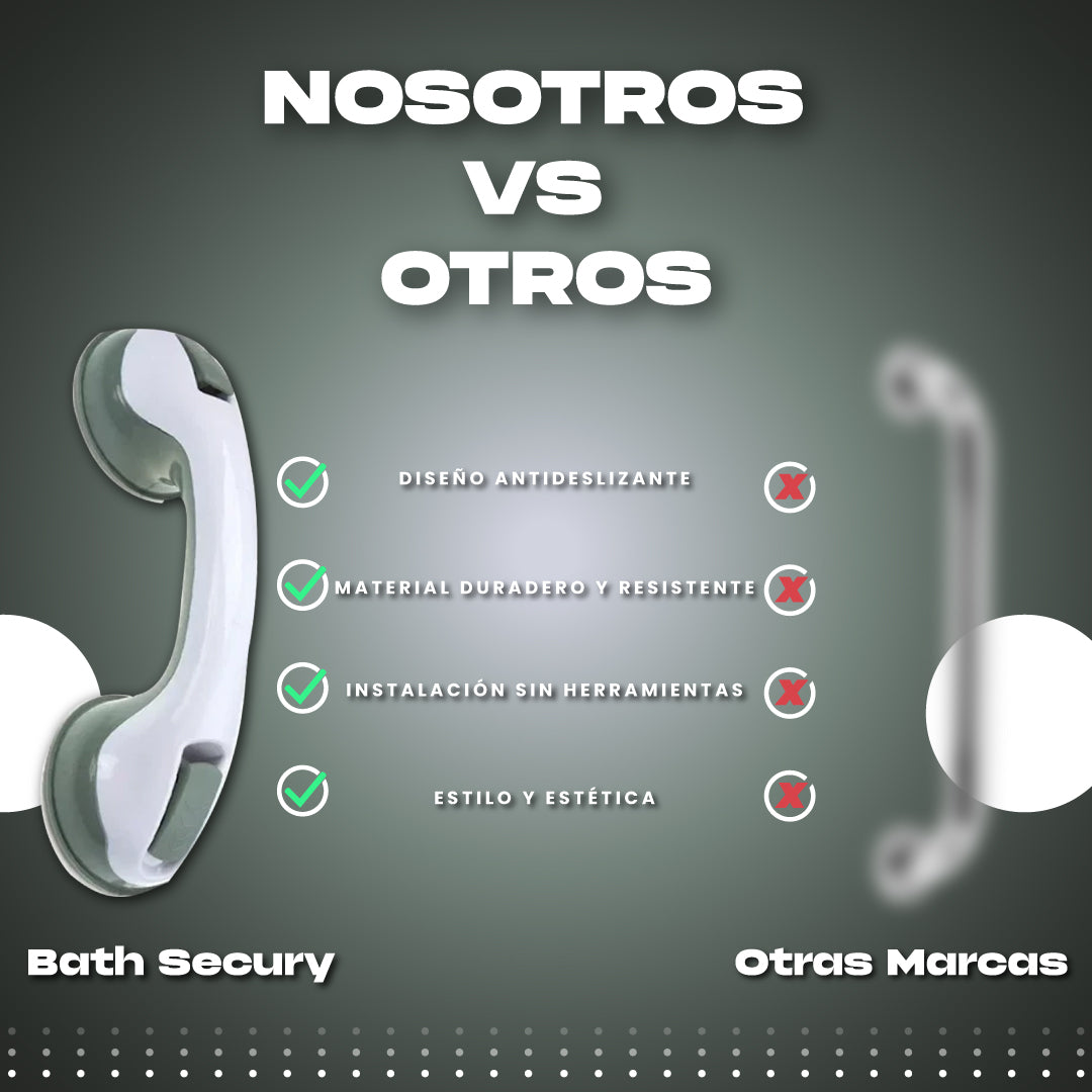 Mango de baño para evitar accidentes - Bath Secury™