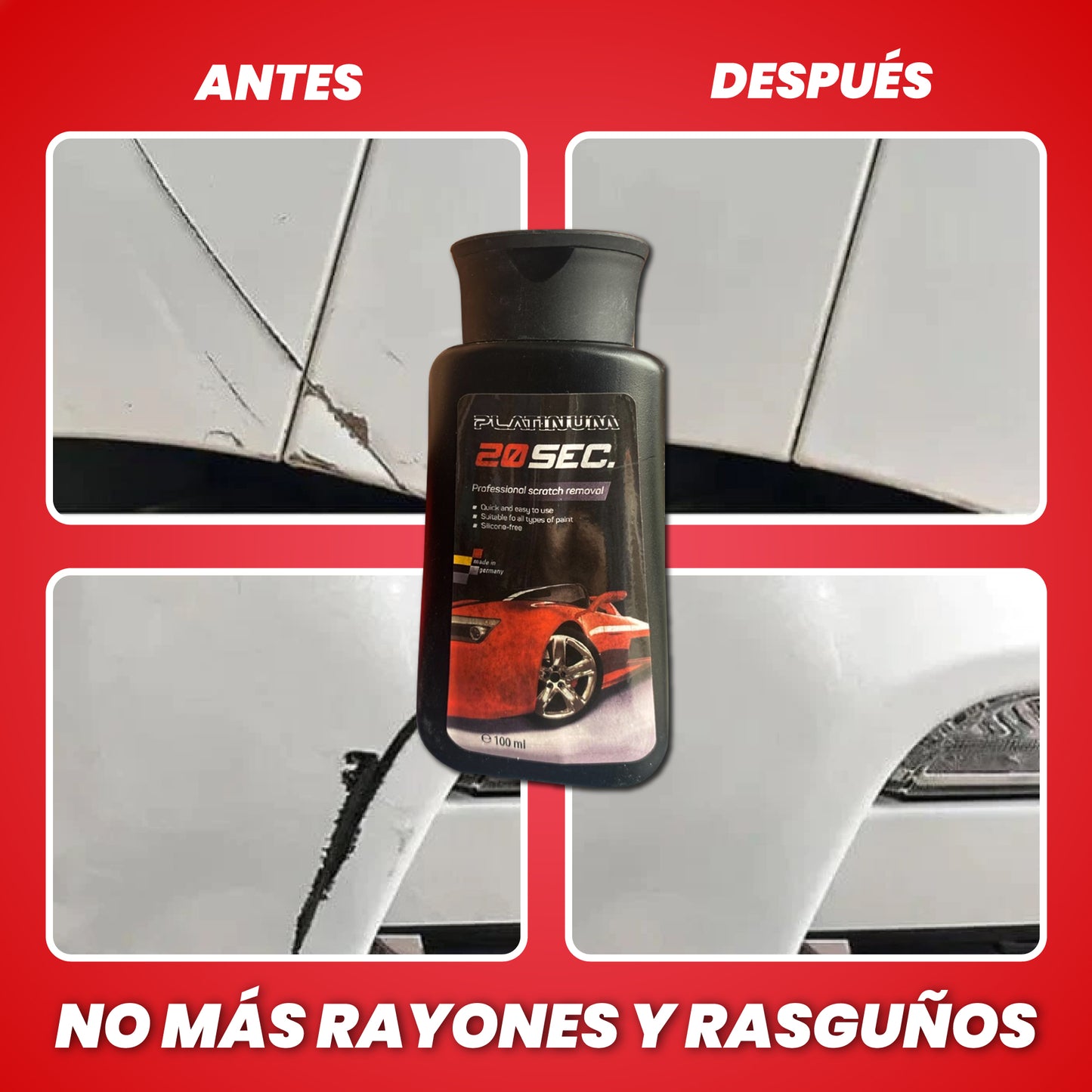 Pasta reparadora de rayones y arañazos - Scratch Removal™