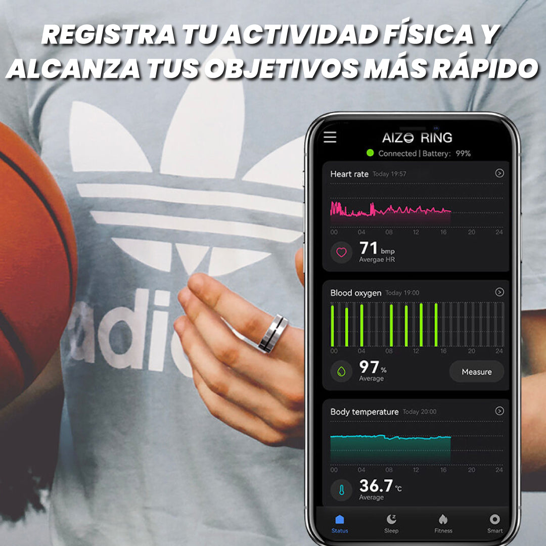 Anillo inteligente para monitoreo de salud - Smart Ring™