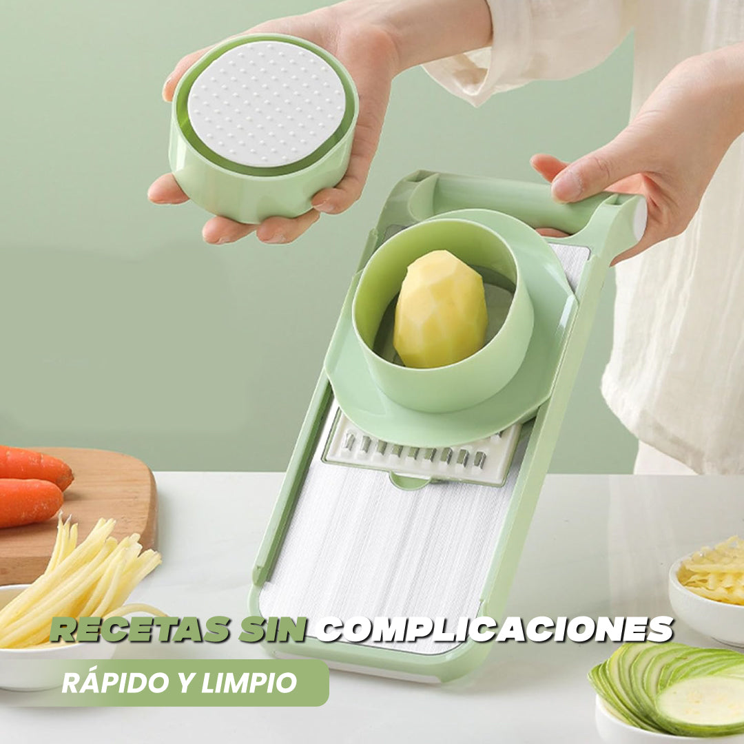 Cortador multifuncional de vegetales 5 en 1 - VeggieMaster™