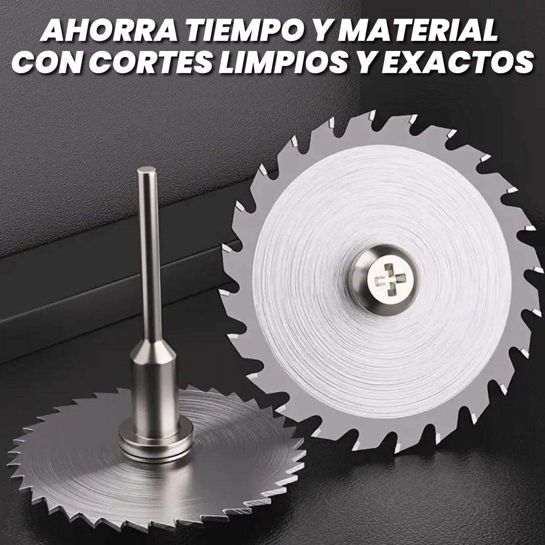 Set de 4 discos para cortes precisos + 2 Discos gratis - Cut Master™