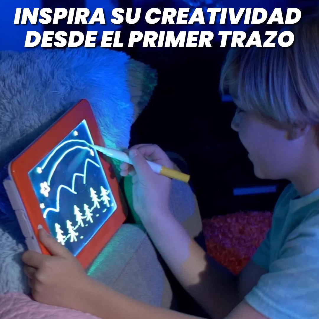 Pizarra de dibujo LED - Glow Art™
