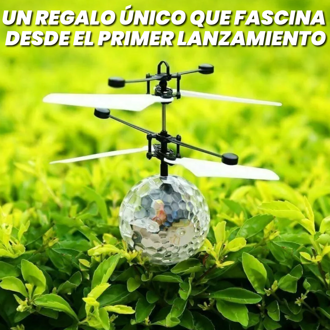 Juguete volador con luces LED - Crystal Ball™