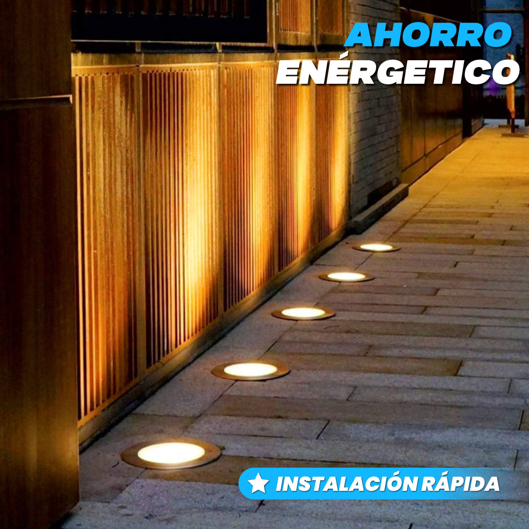 Set de 4 Lámparas solares de jardín decorativas - Sun Beam™