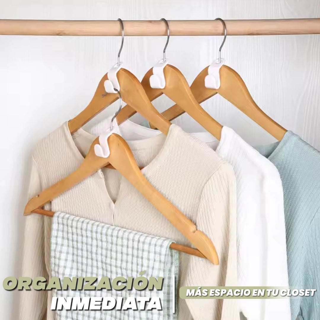 Set de perchas organizadoras de ropa - ClosetMax™