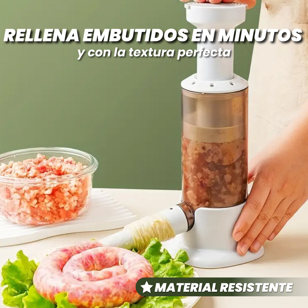 Máquina casera para embutidos + Boquillas GRATIS - Pro Meat™
