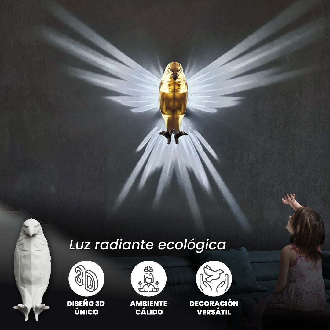 Lámpara de águila escultural en 3D - Modern eagle™