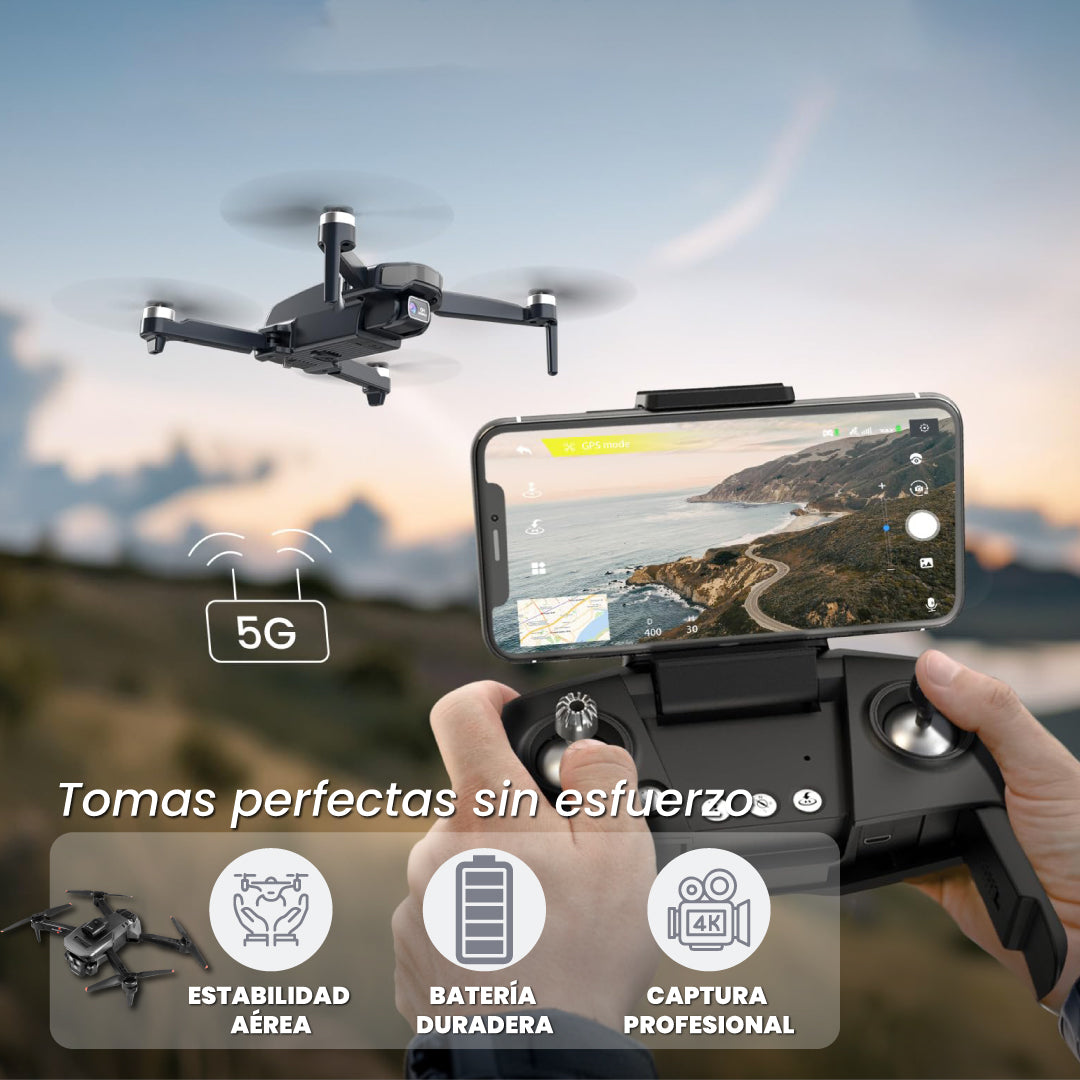 Drone profesional con cámara 4K - Air Vision™