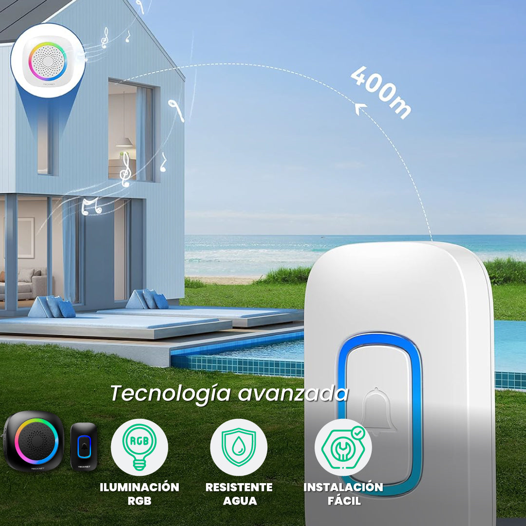 Timbre inalámbrico inteligente - Smart Bell™