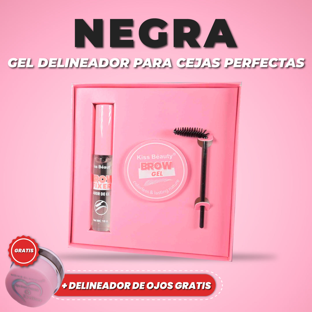 Gel delineador para cejas perfectas + Delineador de ojos GRATIS - Duo Brow™