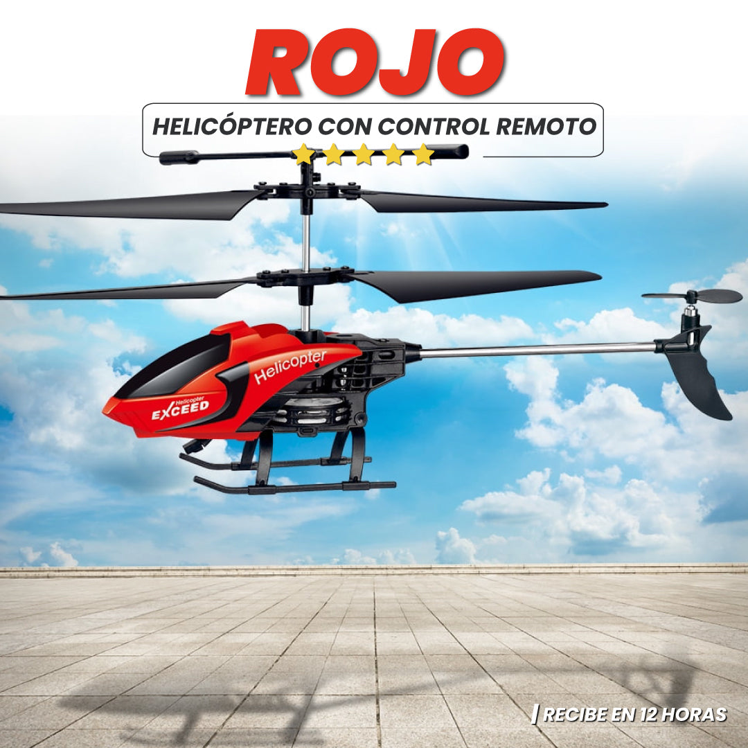 Helicóptero con control remoto - Helicop Drone™
