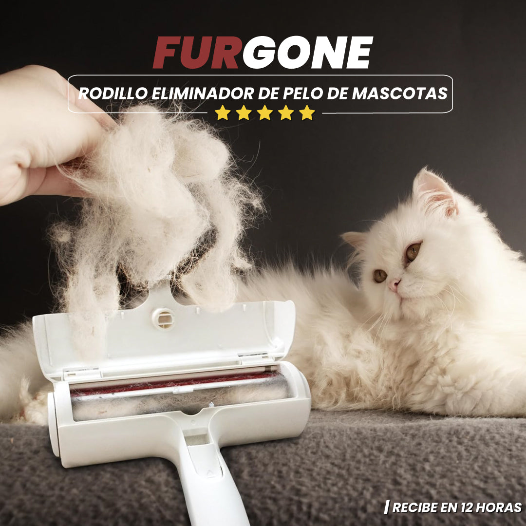 Rodillo eliminador de pelo de mascotas - Fur Gone™
