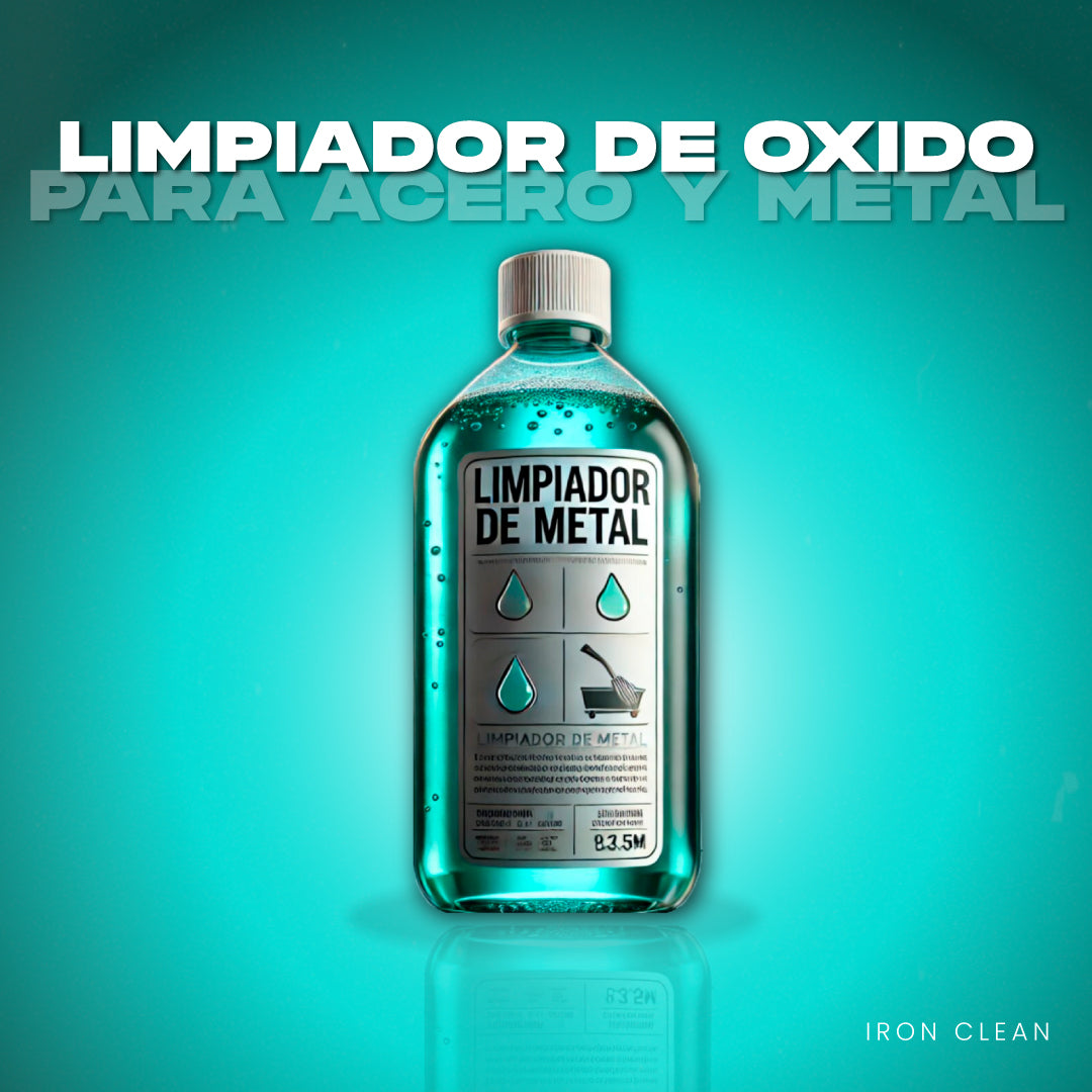 Limpiador de óxido para acero y metal - Iron Clean™