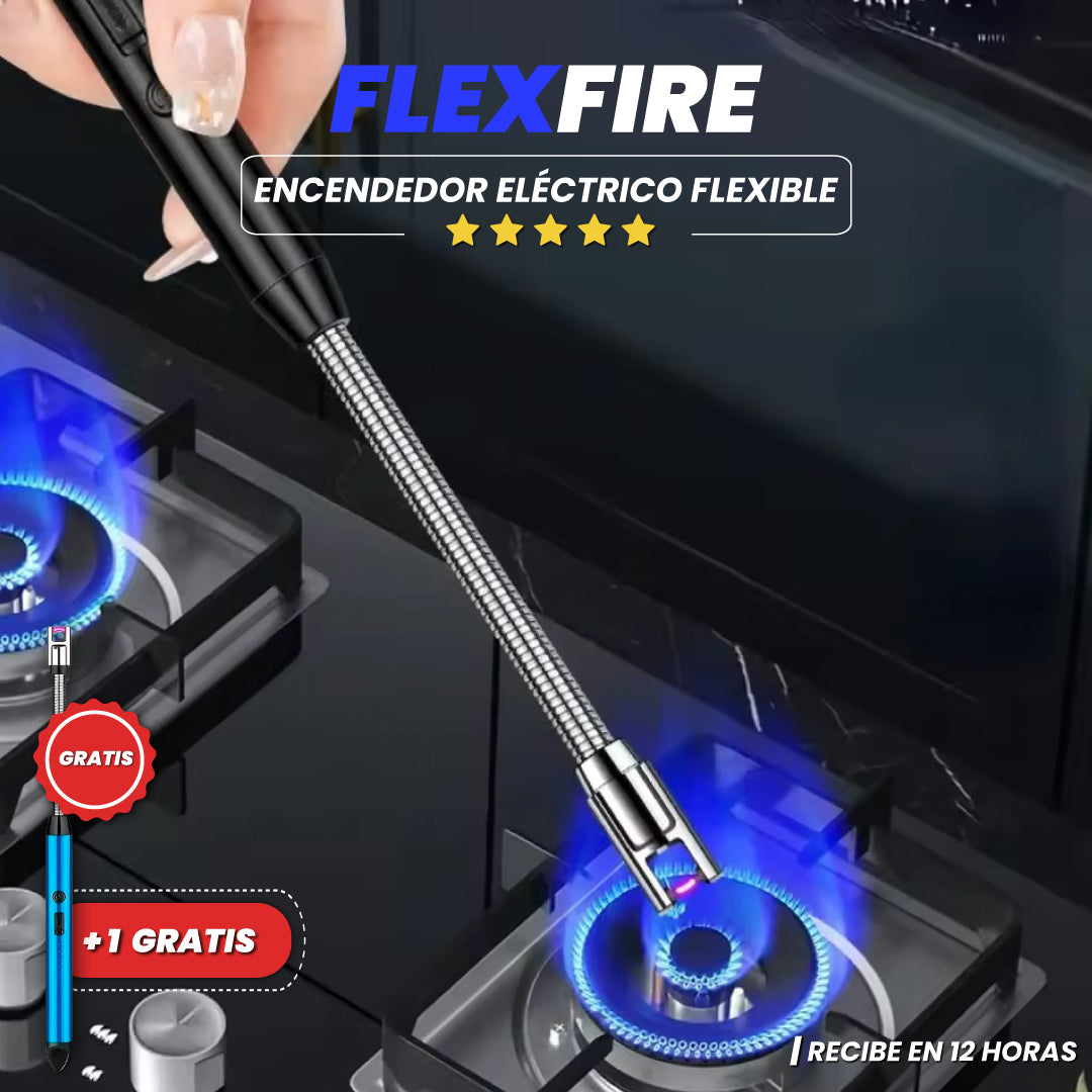 Encendedor eléctrico flexible + 1 GRATIS - Flex Fire™