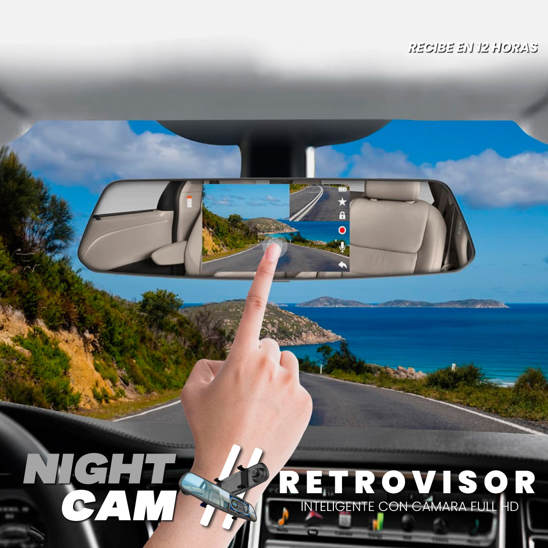 Retrovisor inteligente con camara Full HD - NightCam™