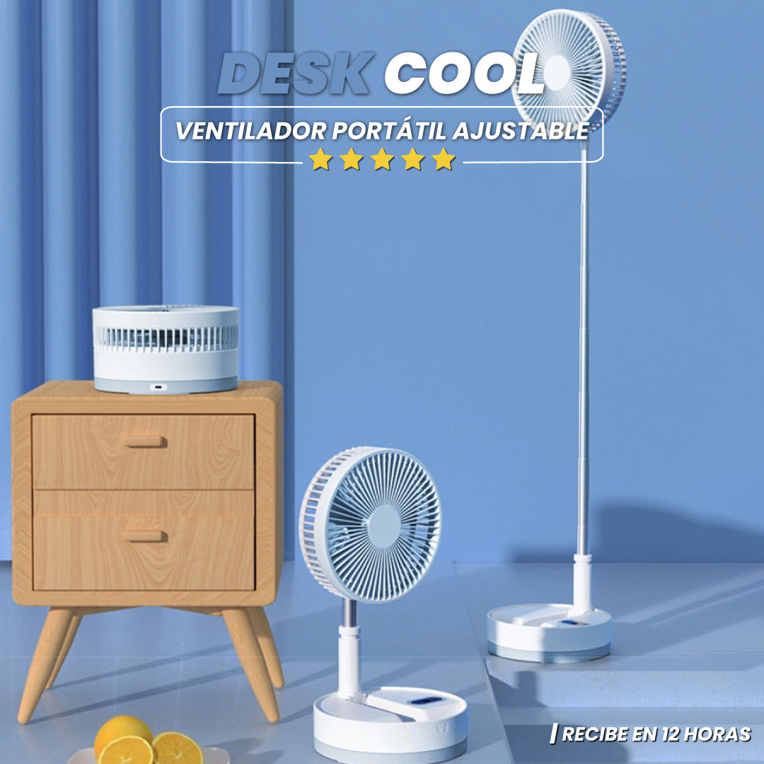 Ventilador portátil ajustable - Desk Cool™
