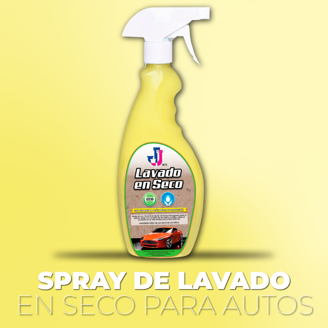 Spray de lavado en seco para autos - Eco Wash™