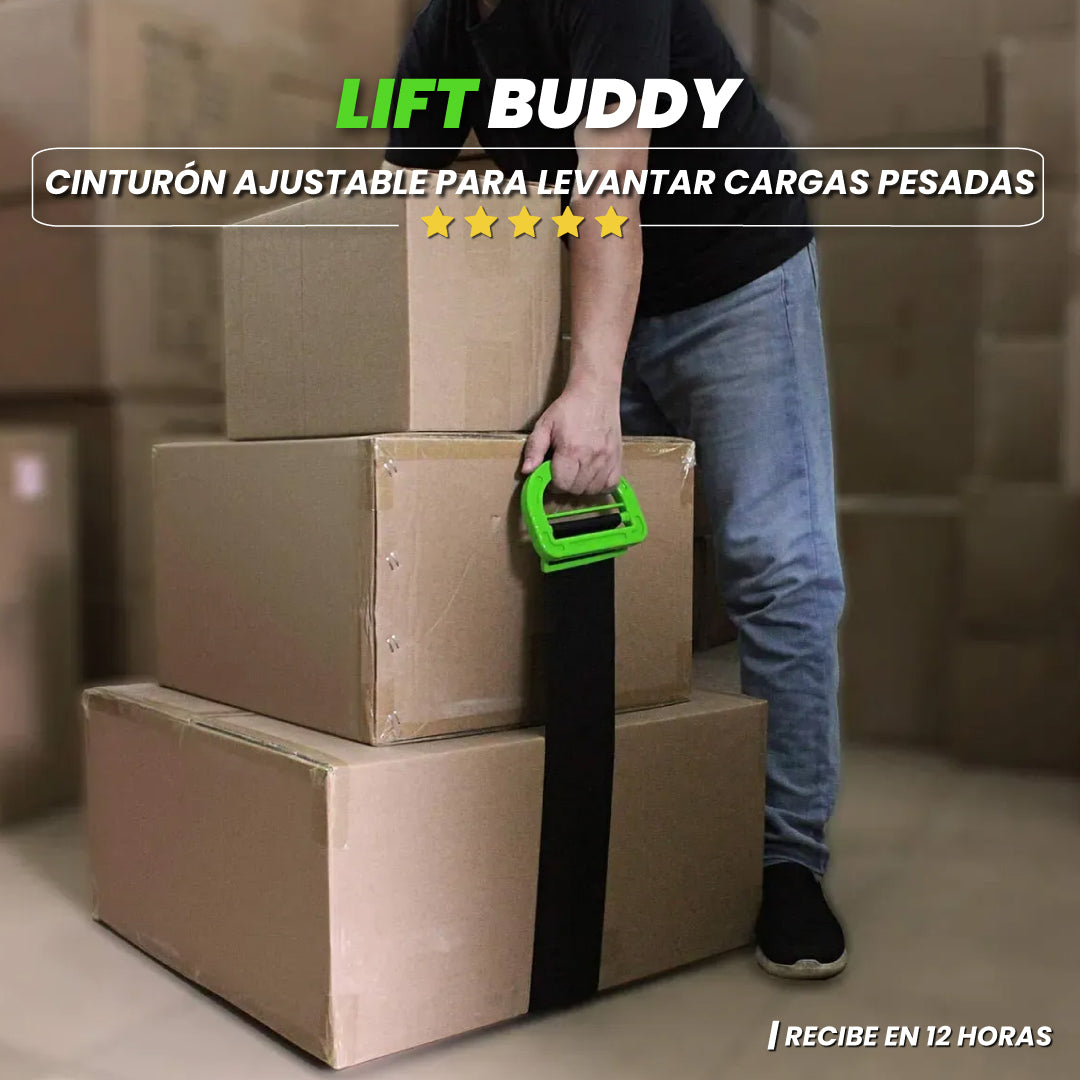 Cinturón ajustable para levantar cargas pesadas - Lift Buddy™