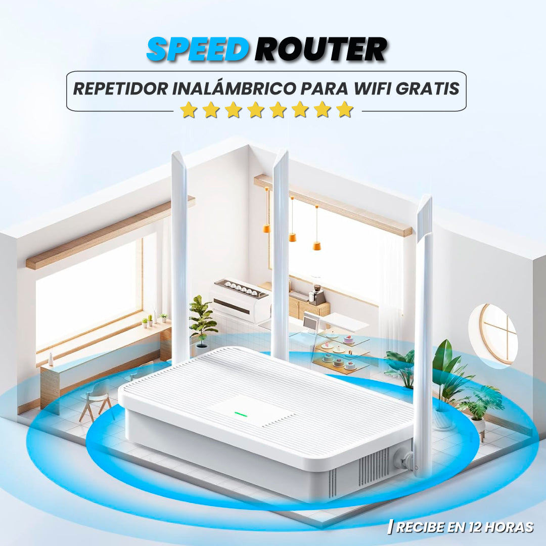 Repetidor inalámbrico para WIFI gratis - Speed Router™