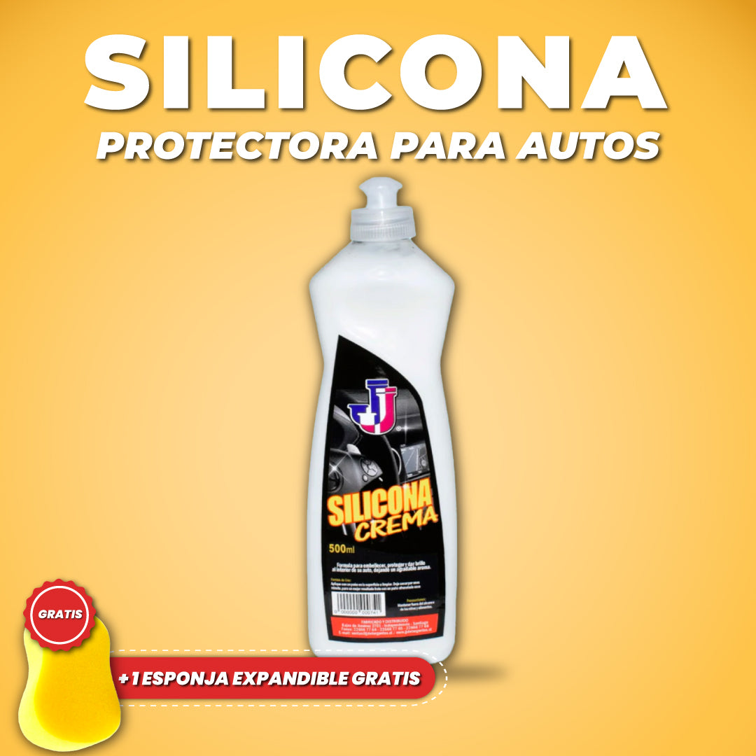 Silicona protectora para autos + Esponja expandible GRATIS - Dash Cream™