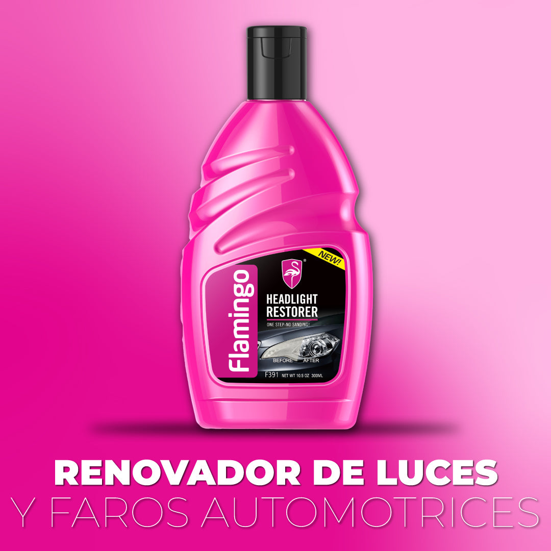 Renovador de luces y faros automotrices - Crystal View™