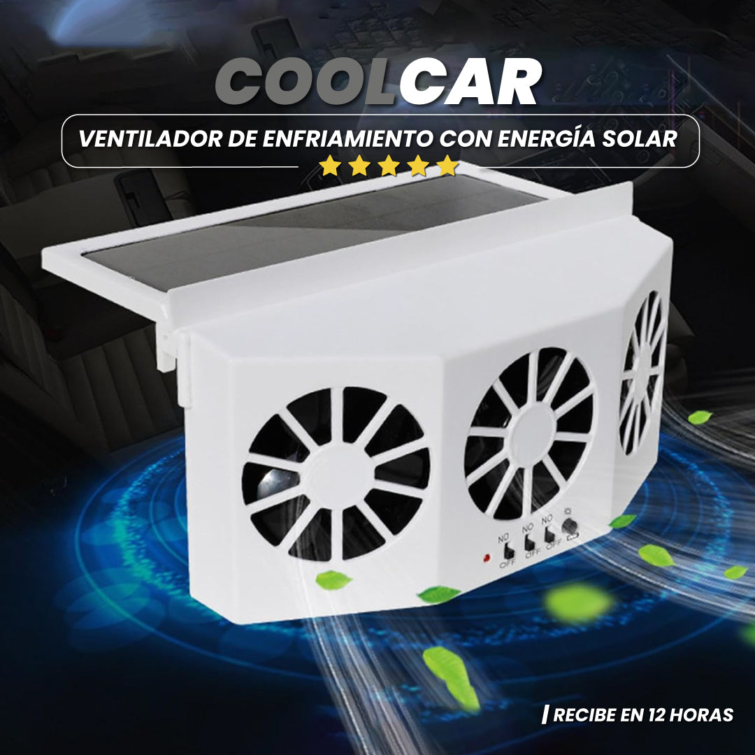Ventilador de enfriamiento con energía solar - CoolCar™