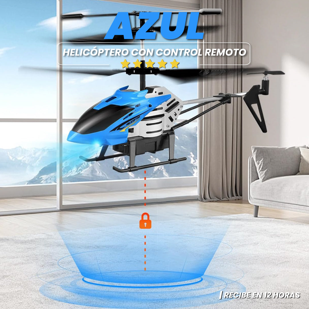 Helicóptero con control remoto - Helicop Drone™
