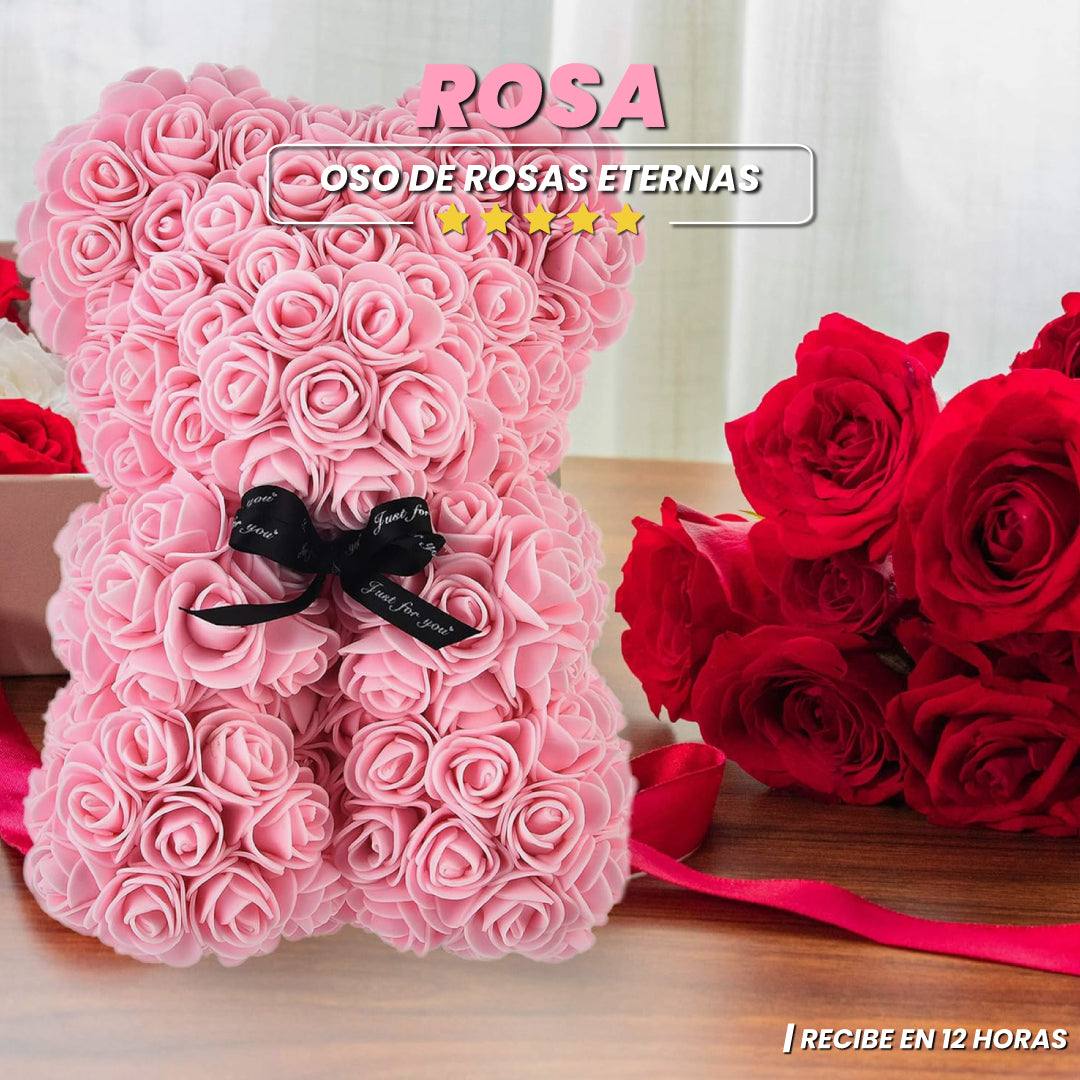 Oso de rosas eternas – Love Bloom™