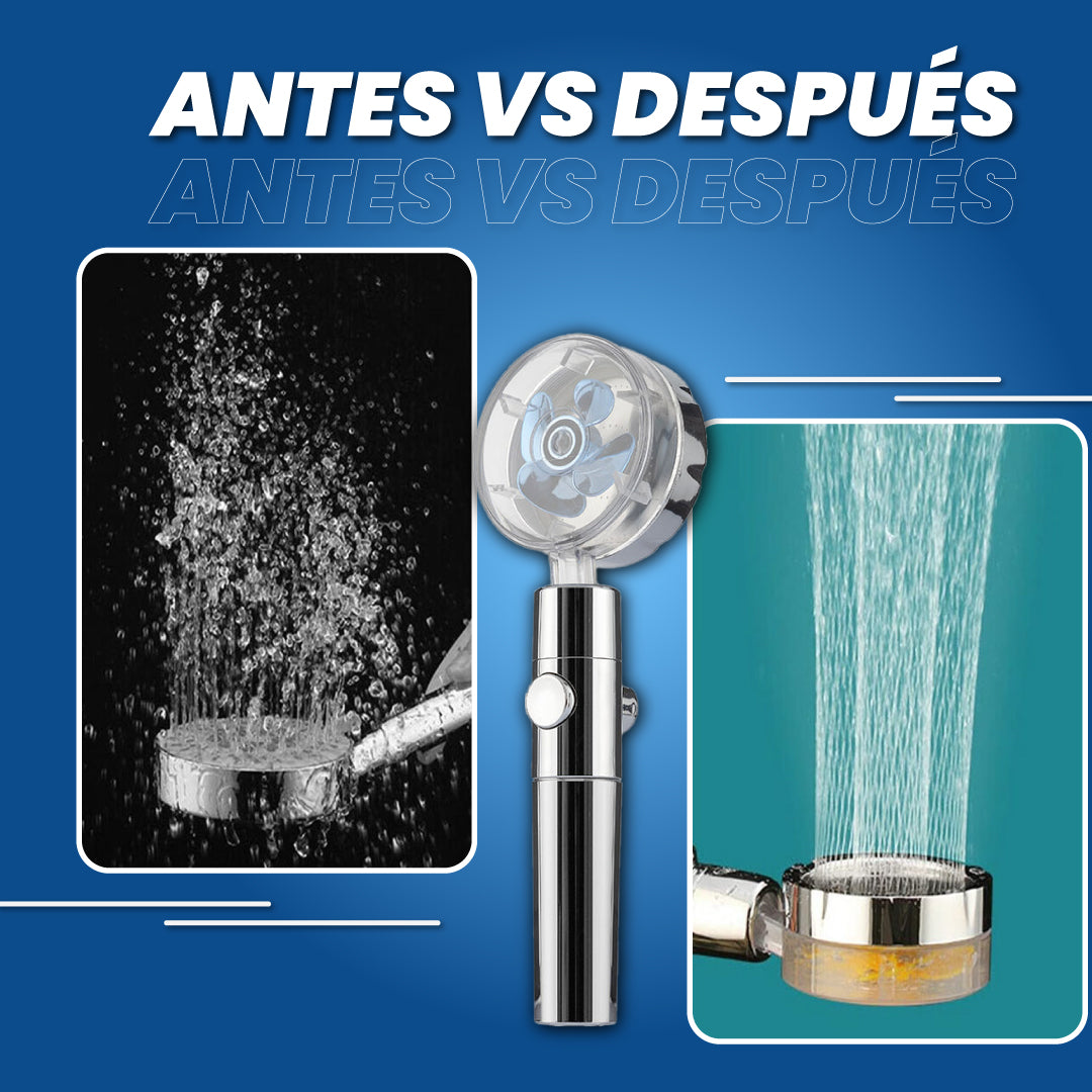 Cabezal de ducha con filtro purificador- Turbo Shower™