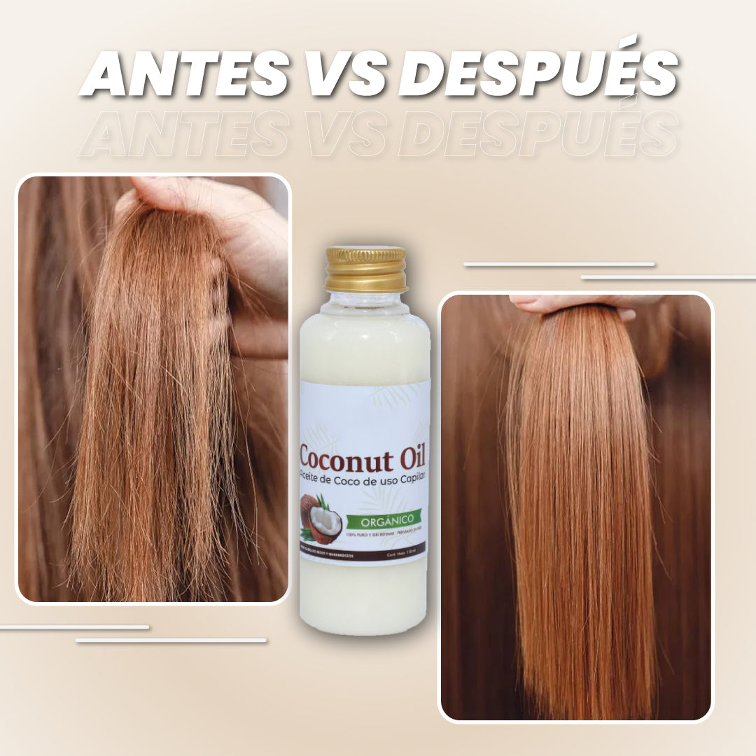 Aceite de coco para revitalizar tu cabello - Coconut™