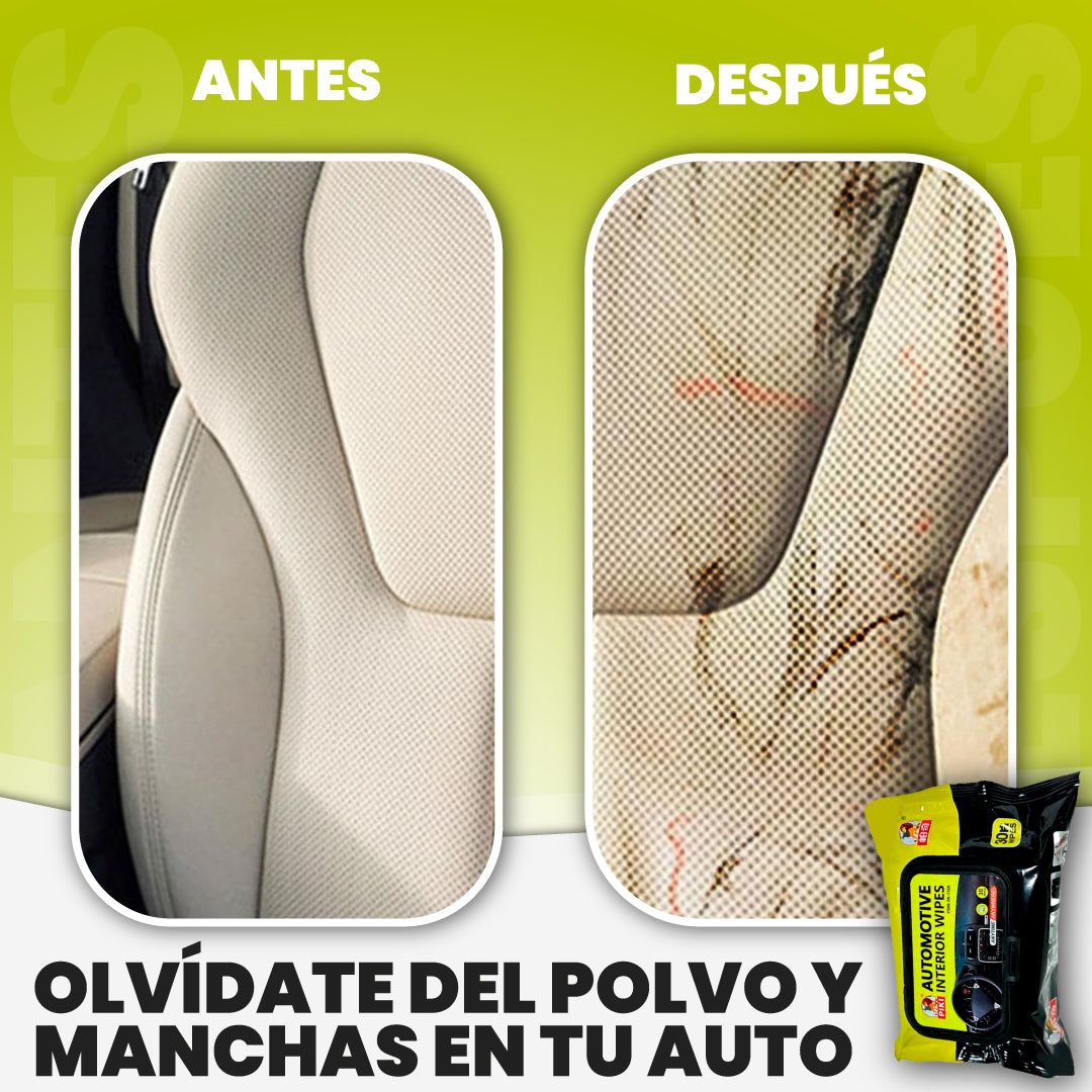 Toallitas limpiadoras para vehículos - Auto Motive™