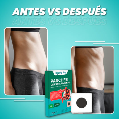 Set de 16 Parches naturales para la digestión - Instant Patches™