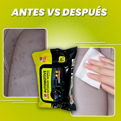 Toallitas limpiadoras para vehículos - Auto Motive™