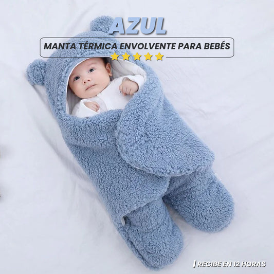 Manta térmica envolvente para bebés - Winter Bear™