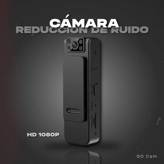 Cámara con Reducción de Ruido HD 1080P - GO Cam™